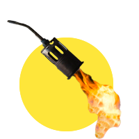 Commercial roof, torch down