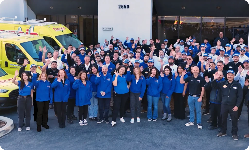 Conejo Services team waving hello