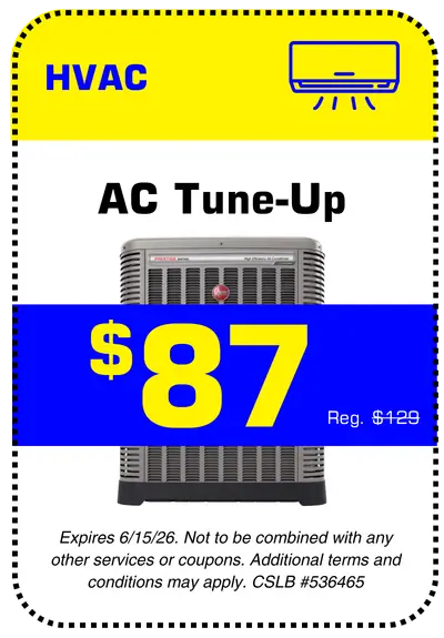 Conejo Services coupon - $87 AC tune-up